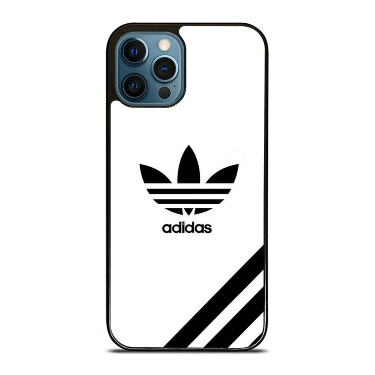 ADIDAS STRIPE BLACK iPhone 12 Pro Max Case Cover