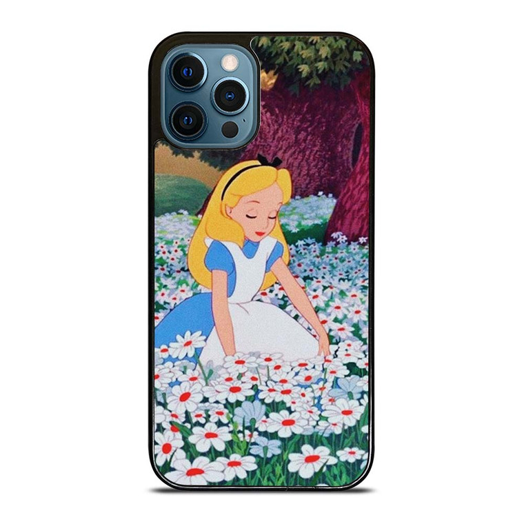 ALICE IN WONDERLAND FLOWER iPhone 12 Pro Max Case Cover