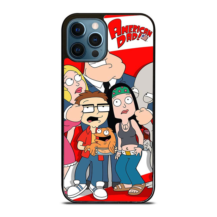 AMERICAN DAD USA FLAG iPhone 12 Pro Max Case Cover