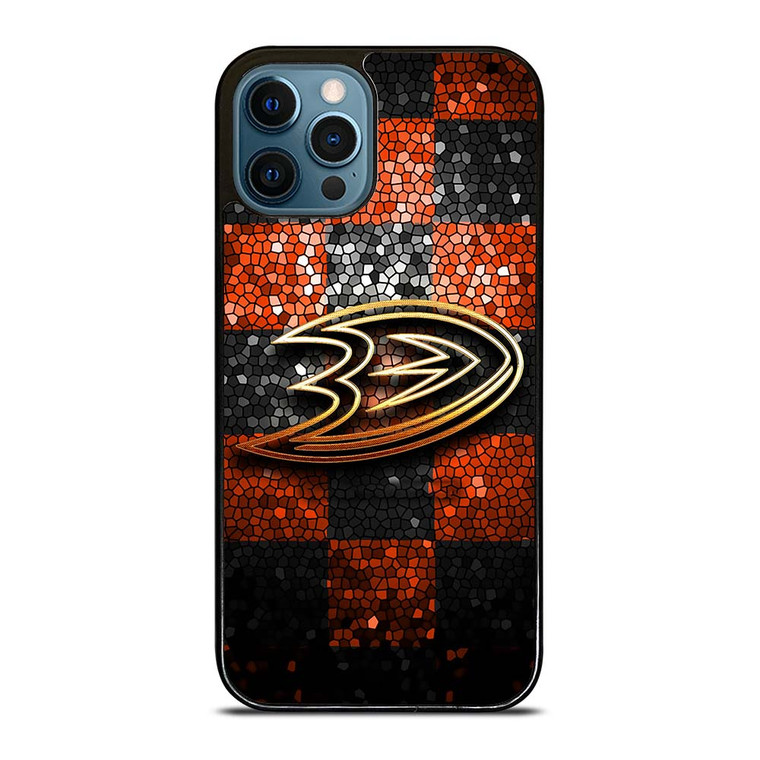 ANAHEIM DUCKS GOLD LOGO iPhone 12 Pro Max Case Cover