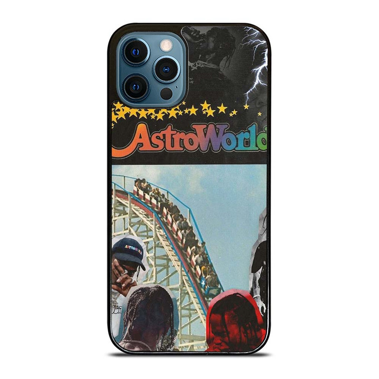 ASTROWORLD TRAVIS SCOTT COLLAGE iPhone 12 Pro Max Case Cover
