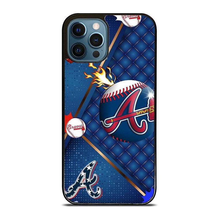 ATLANTA BRAVES LOVE BASEBALL iPhone 12 Pro Max Case Cover