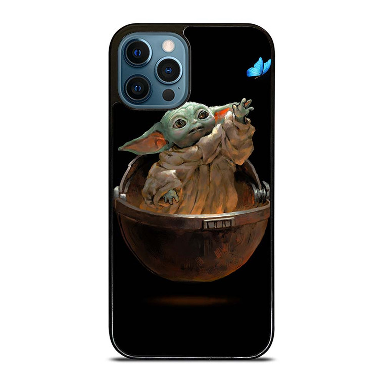 BABY YODA STAR WARS ART iPhone 12 Pro Max Case Cover