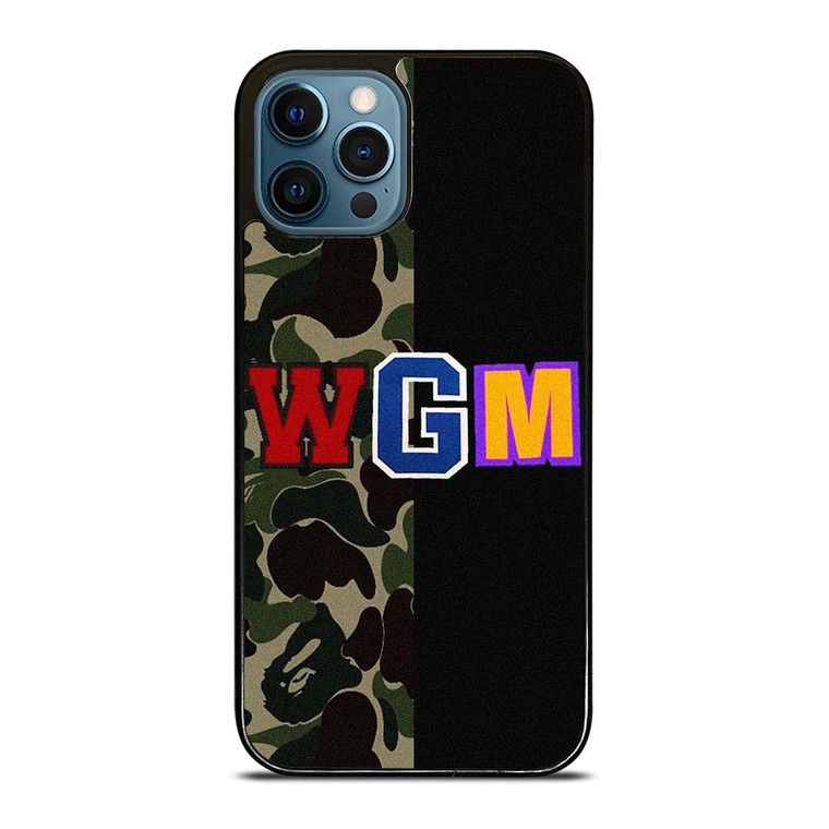 BAPE WGM CAMO iPhone 12 Pro Max Case Cover