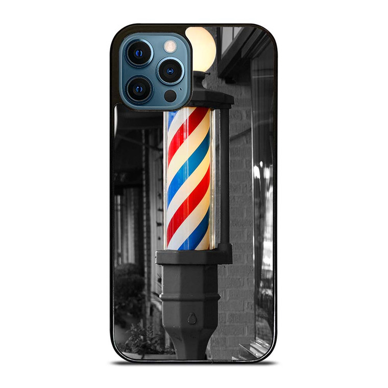 BARBER POLE HAIR CUT iPhone 12 Pro Max Case Cover