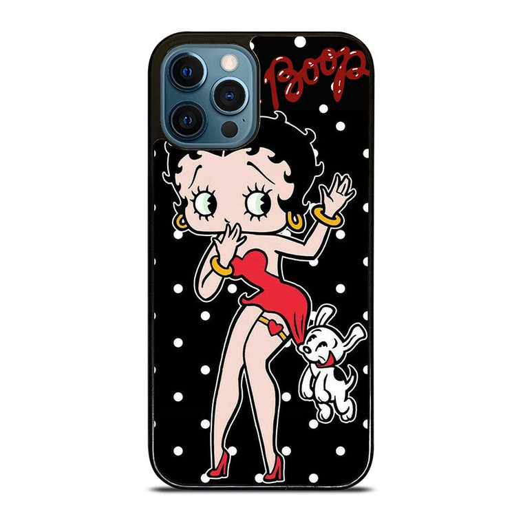 BETTY BOOP POLKA DOT CARTOON  iPhone 12 Pro Max Case Cover