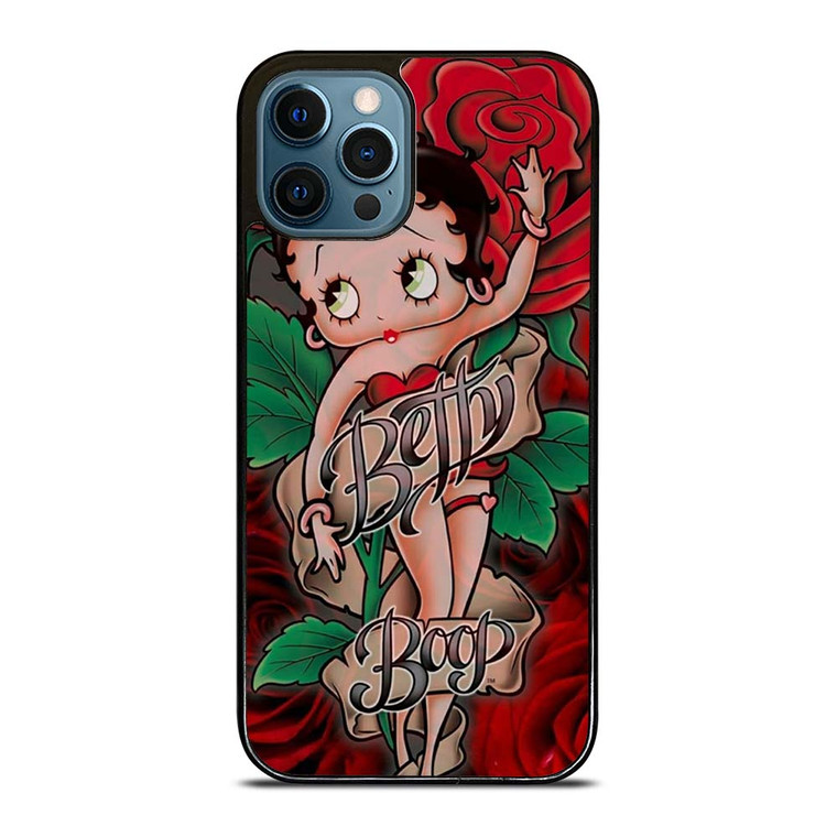 BETTY BOOP ROSE iPhone 12 Pro Max Case Cover