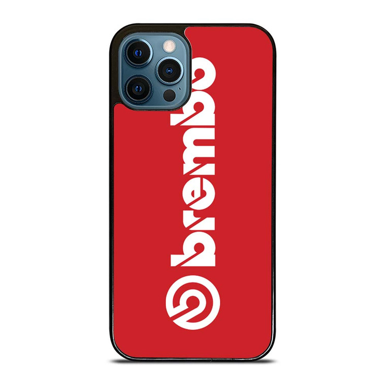 BREMBO DISC BRAKE RED LOGO iPhone 12 Pro Max Case Cover