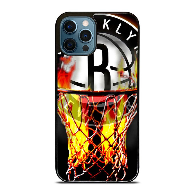 BROOKLYN NETS BASKETBALL RING iPhone 12 Pro Max Case Cover
