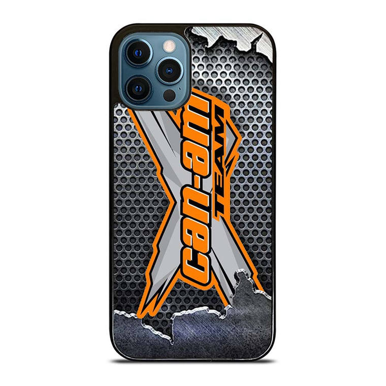 CAN AM X TEAM PLATE LOGO iPhone 12 Pro Max Case Cover CAN AM X TEAM PLATE LOGO iPhone 12 Pro Max Case Cover