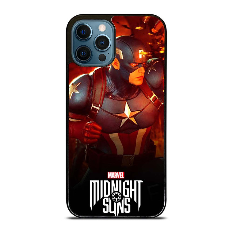 CAPTAIN AMERICA MARVEL MIDNIGHT SUNS iPhone 12 Pro Max Case Cover