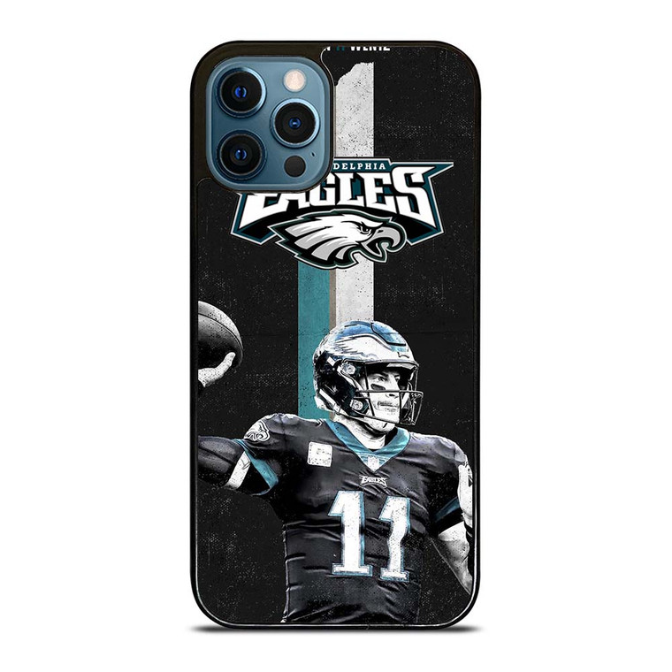 CARSON 11 WENTZ PHILADELPHIA EAGLES iPhone 12 Pro Max Case Cover