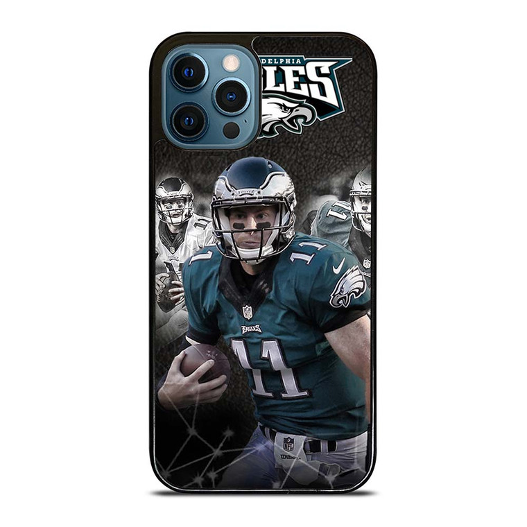 CARSON WENTZ PHILADELPHIA EAGLES iPhone 12 Pro Max Case Cover