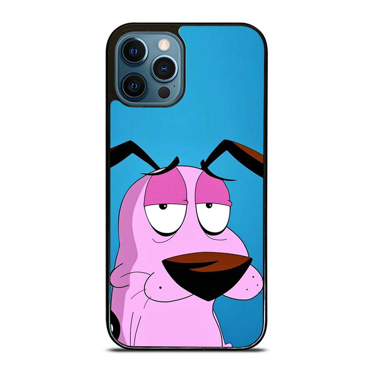 CARTOON COURAGE THE COWARDLY DOG iPhone 12 Pro Max Case Cover