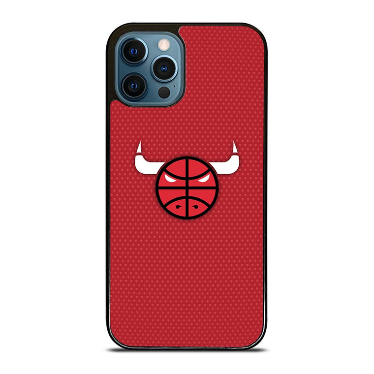 CHICAGO BULLS LOGO FAN ART iPhone 12 Pro Max Case Cover