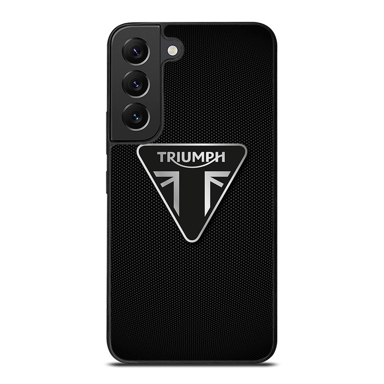 TRIUMPH CARBON FIBER Samsung Galaxy S22 Plus Case Cover TRIUMPH CARBON FIBER Samsung Galaxy S22 Plus Case Cover