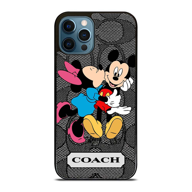 COACH MINNIE MICKEY MOUSE KISS iPhone 12 Pro Max Case Cover