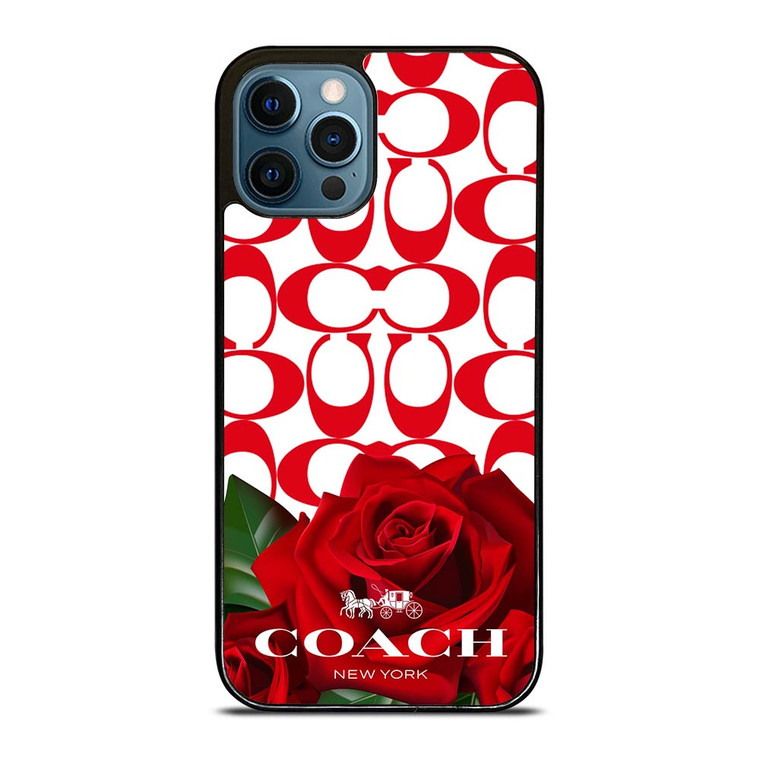 COACH NEW YORK FLOWER 4 iPhone 12 Pro Max Case Cover