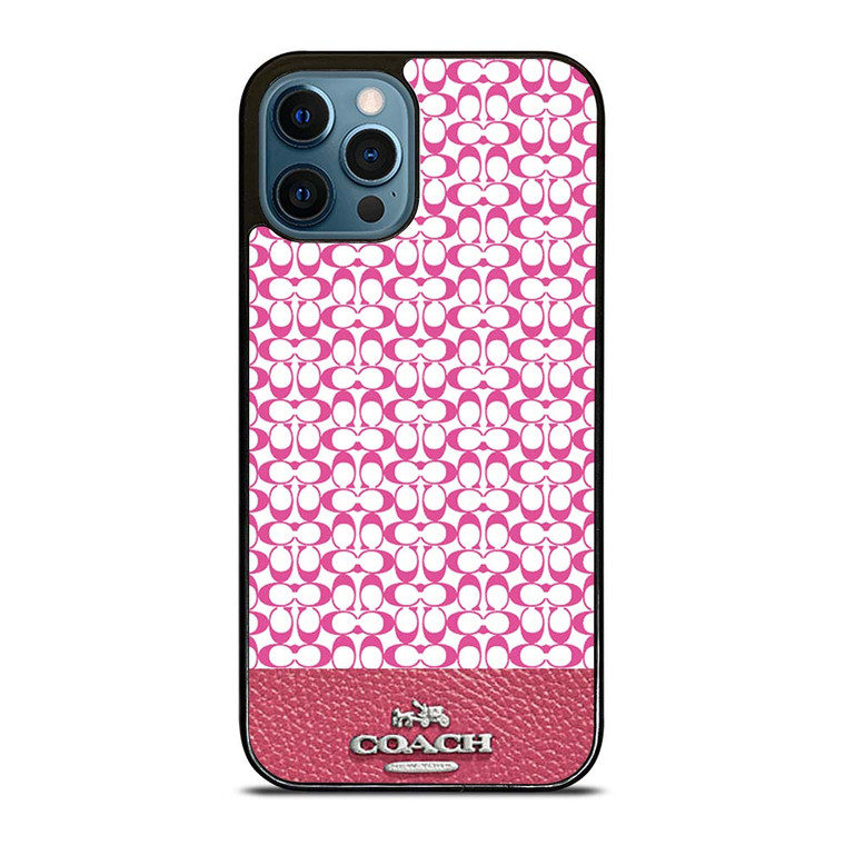 COACH NEW YORK PINK iPhone 12 Pro Max Case Cover