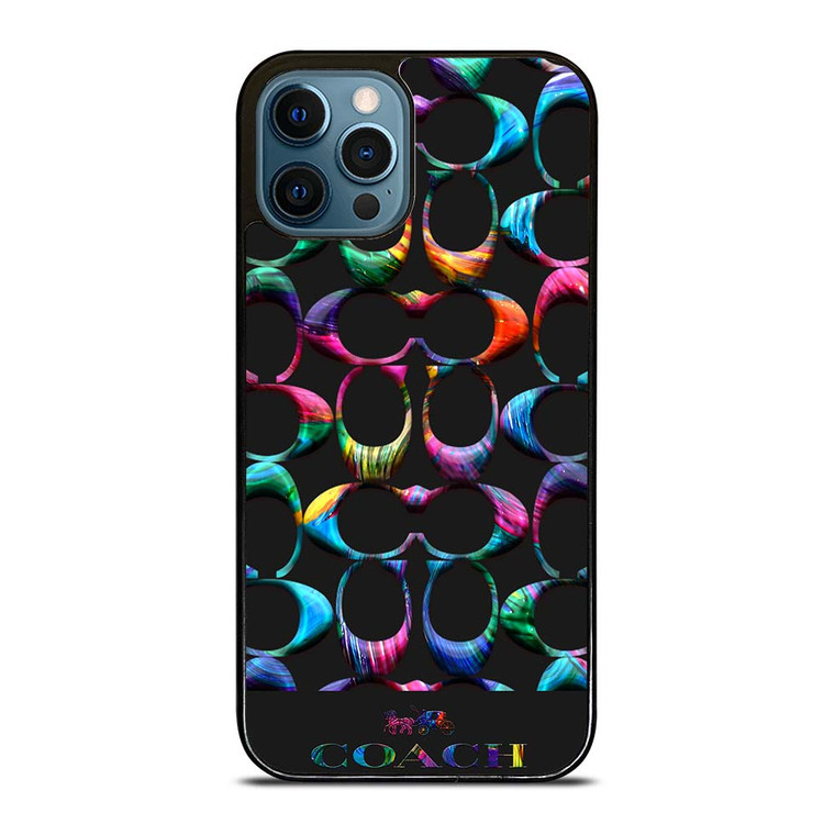 COACH NEW YORK RAINBOW 2 iPhone 12 Pro Max Case Cover