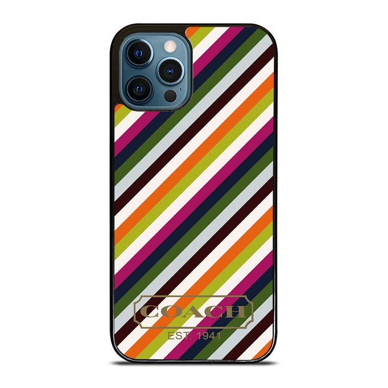 COACH NEW YORK RAINBOW iPhone 12 Pro Max Case Cover