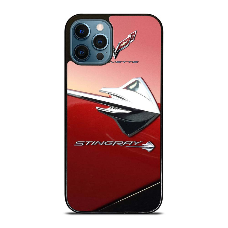 CORVETTE STINGRAY C7 EMBLEM iPhone 12 Pro Max Case Cover