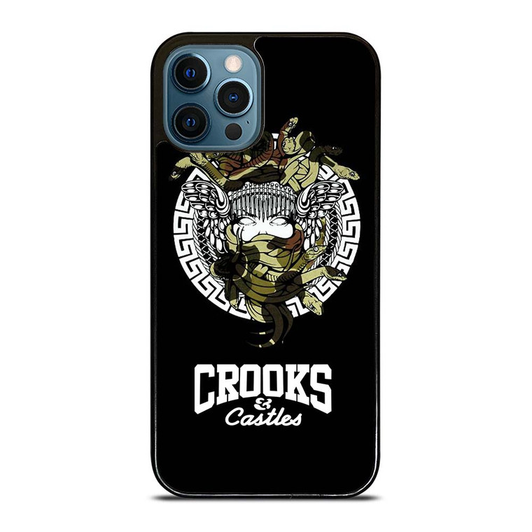 CROOKS AND CASTLES BANDANA SYMBOL iPhone 12 Pro Max Case Cover