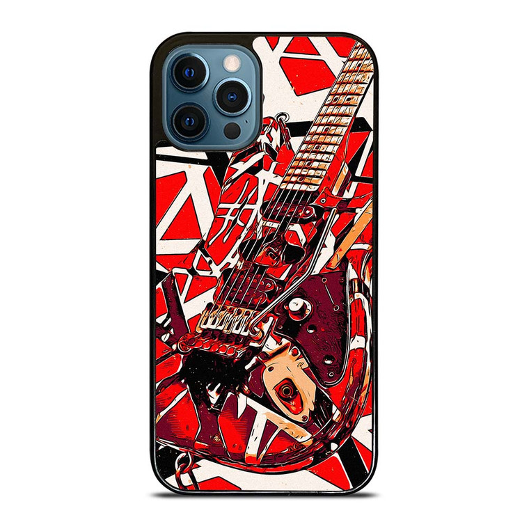 EDDIE VAN HALEN GUITAR ART iPhone 12 Pro Max Case Cover