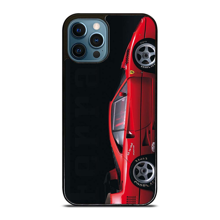 FERRARI F40 VINTAGE SUPERCAR iPhone 12 Pro Max Case Cover