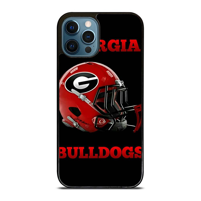 GEORGIA BULLDOGS FOOTBALL HELMET iPhone 12 Pro Max Case Cover