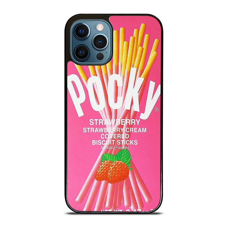GLICO POCKY STRAWBERRY iPhone 12 Pro Max Case Cover