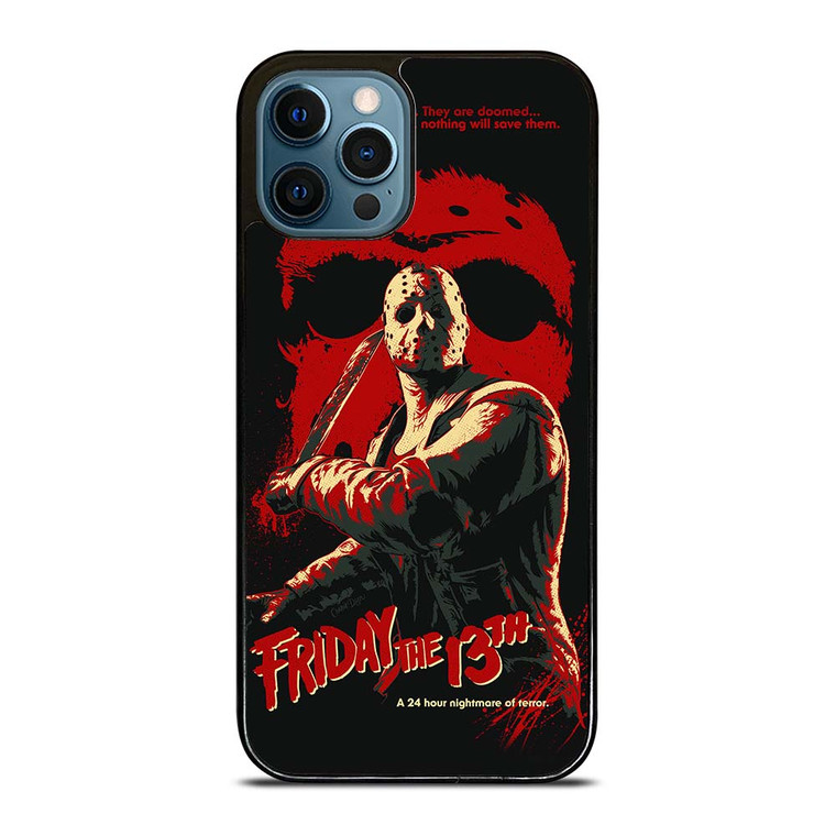 JASON FRIDAY THE 13TH POSTER iPhone 12 Pro Max Case Cover