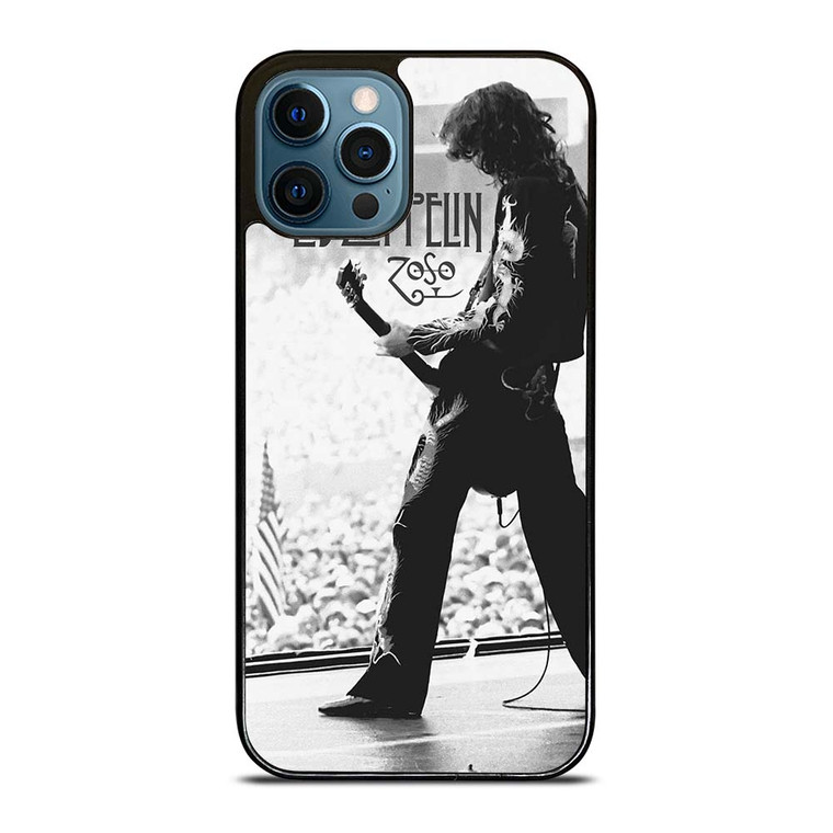 JIMMY PAGE LED ZEPPELIN GUITARIST iPhone 12 Pro Max Case Cover