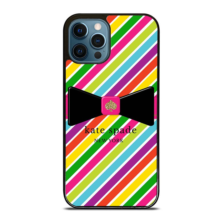 KATE SPADE COLORFUL STRIPE iPhone 12 Pro Max Case Cover