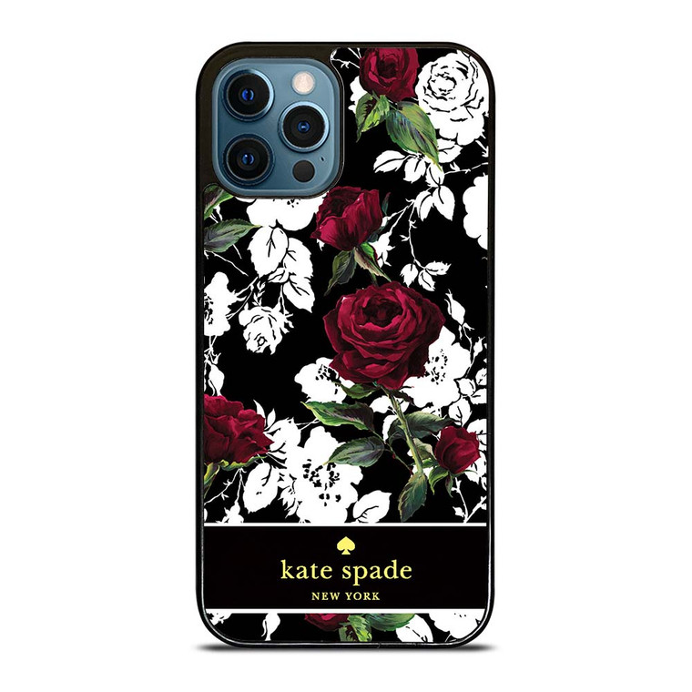 KATE SPADE ROSE RED WHITE iPhone 12 Pro Max Case Cover
