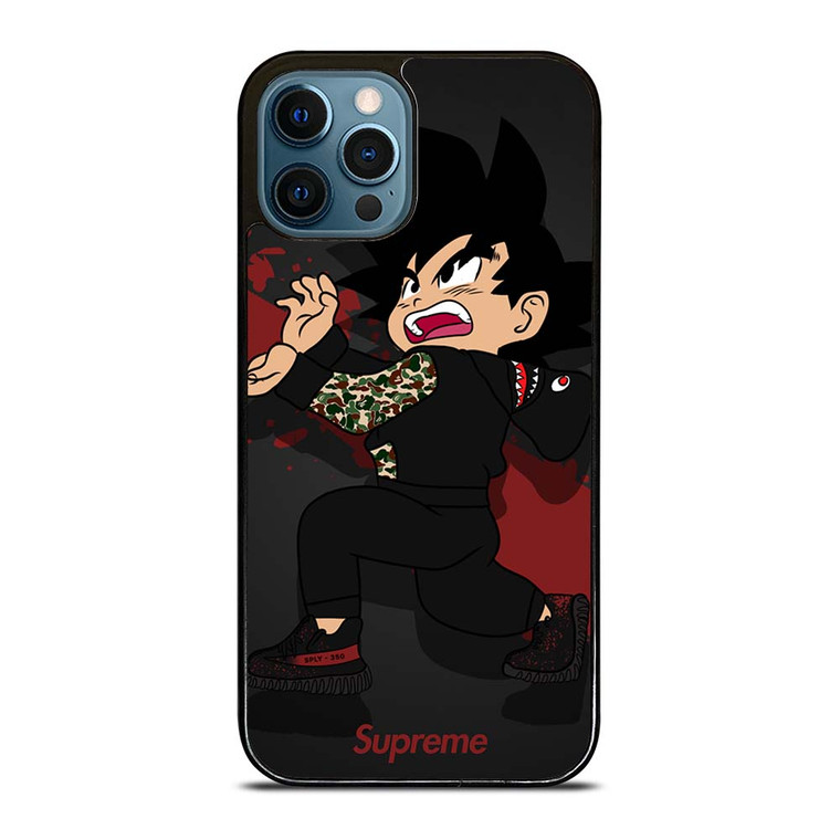 KIDS GOKU BAPE SUPREME iPhone 12 Pro Max Case Cover