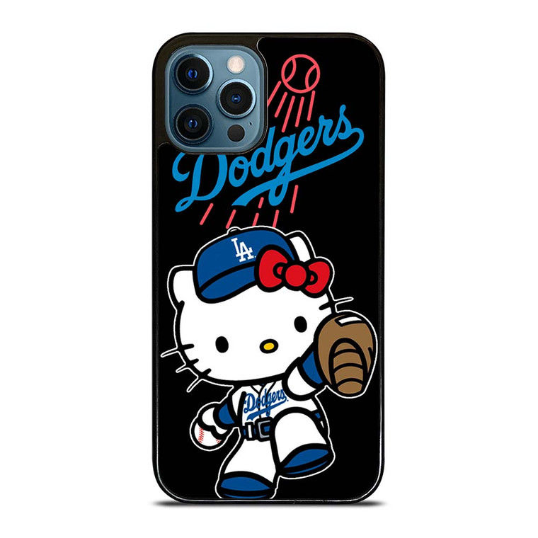 LA DODGERS HELLO KITTY BASEBALL iPhone 12 Pro Max Case Cover