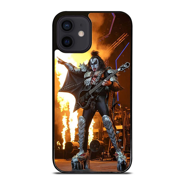 ACE FREHLEY AND GUITAR FIRE KISS iPhone 12 Mini Case Cover