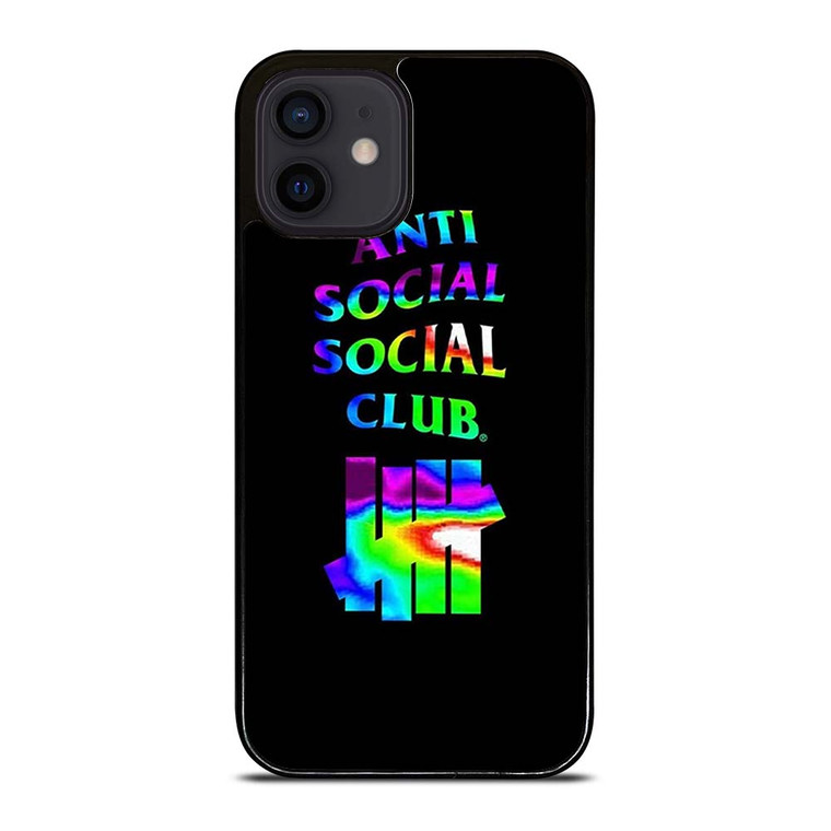 ANTI SOCIAL CLUB UNDEFEATED RAINBOW iPhone 12 Mini Case Cover