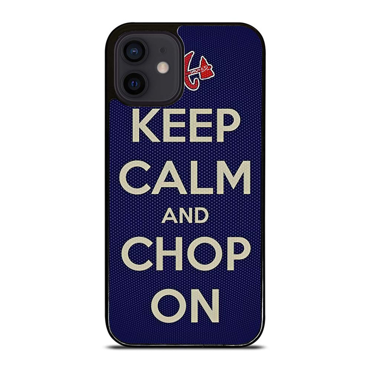 ATLANTA BRAVES CHOP ON BASEBALL iPhone 12 Mini Case Cover