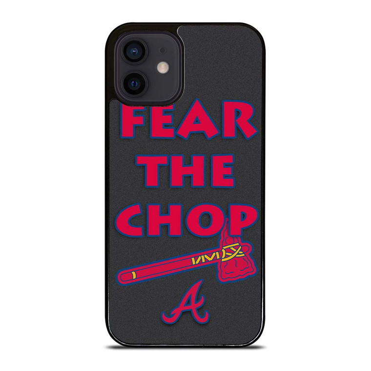 ATLANTA BRAVES FEAR THE CHOP SLOGAN iPhone 12 Mini Case Cover