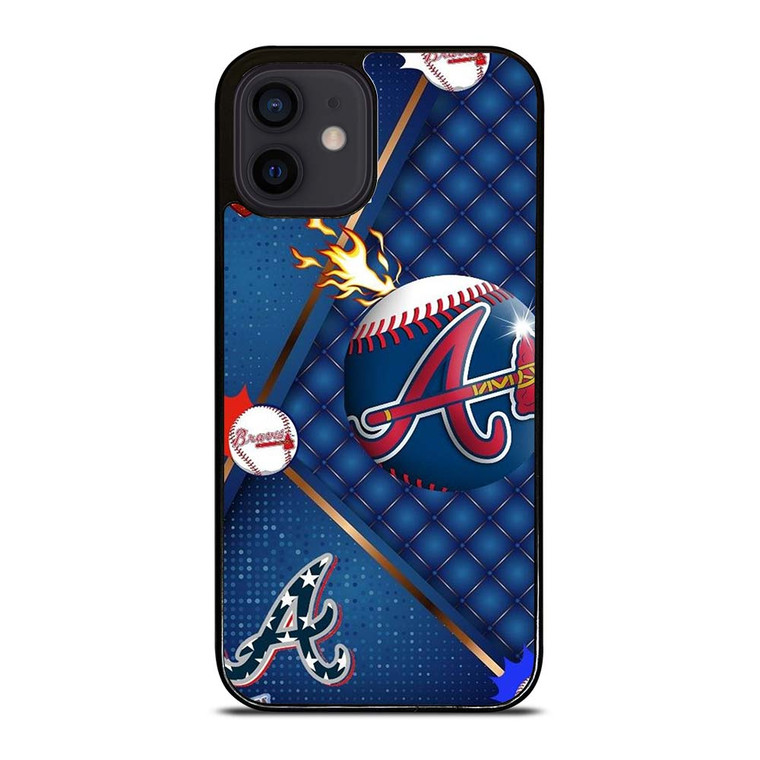 ATLANTA BRAVES LOVE BASEBALL iPhone 12 Mini Case Cover