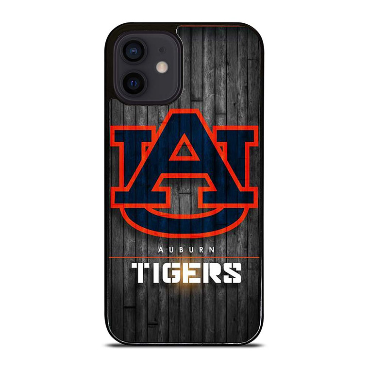AUBURN TIGERS WOODEN LOGO iPhone 12 Mini Case Cover