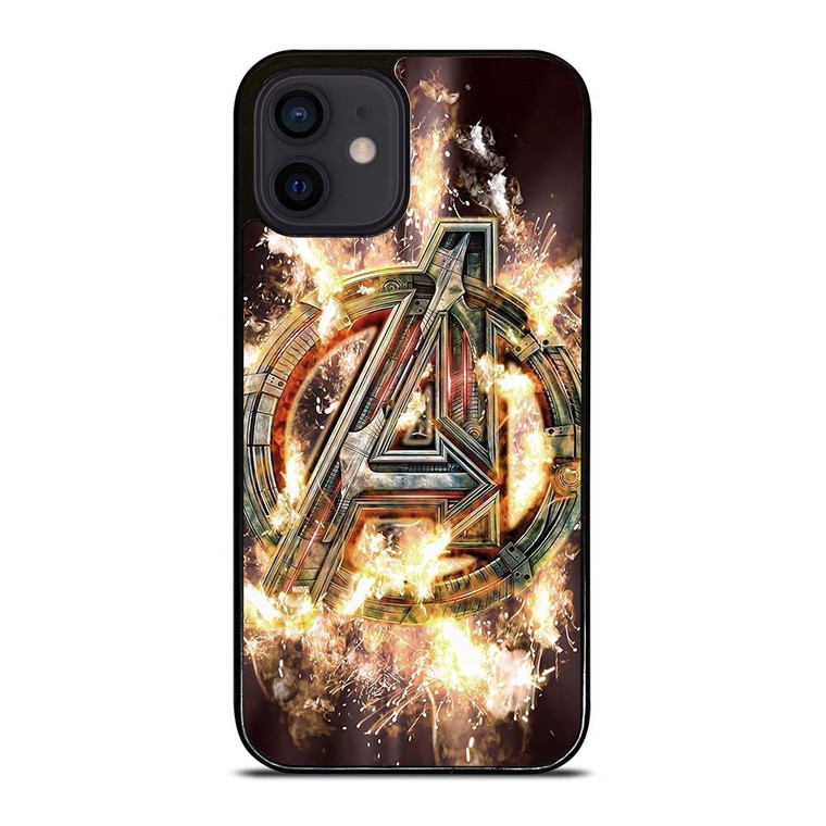 AVENGERS FIRE LOGO iPhone 12 Mini Case Cover