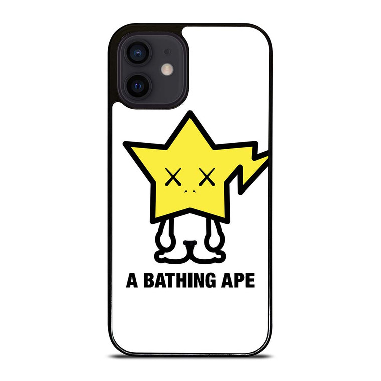 BATHING APE BAPESTA KAWS iPhone 12 Mini Case Cover