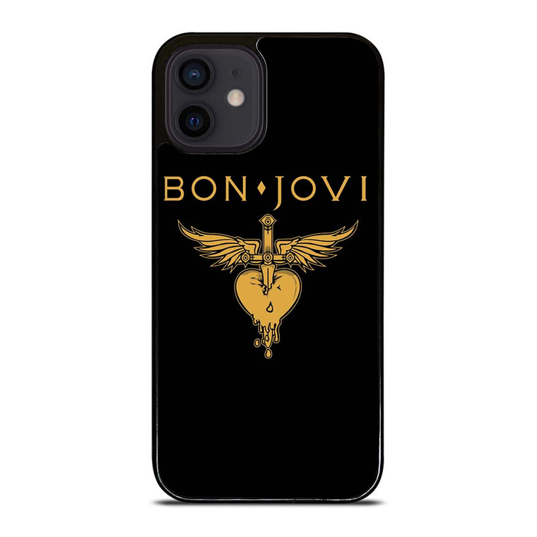 BON JOVI BAND LOGO GOLD iPhone 12 Mini Case Cover