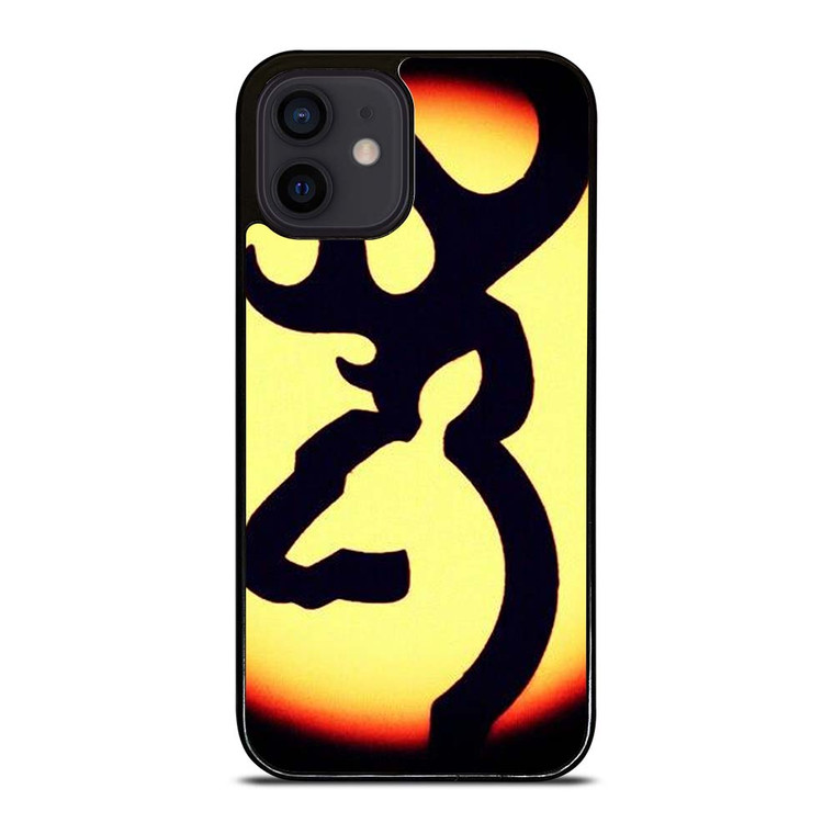 BROWNING SILHOUETTE LOGO iPhone 12 Mini Case Cover