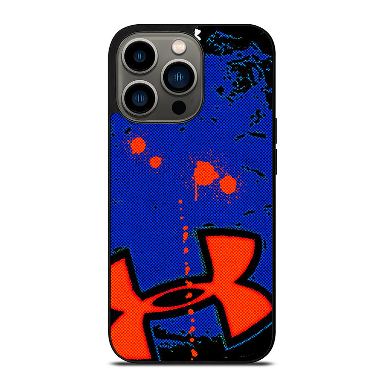 UNDER ARMOUR ORANGE BLUE LOGO iPhone 13 Pro Case Cover