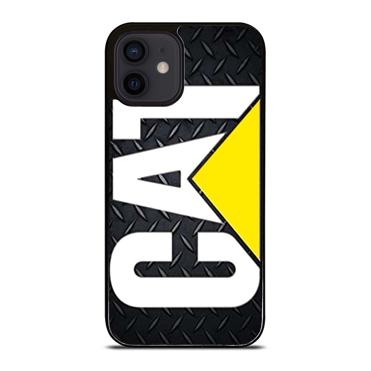 CATERPILLAR CAT METAL BLACK iPhone 12 Mini Case Cover