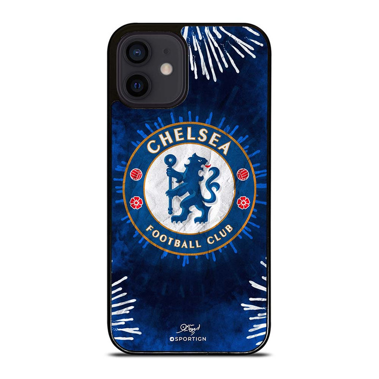 CHELSEA FC ART LOGO iPhone 12 Mini Case Cover